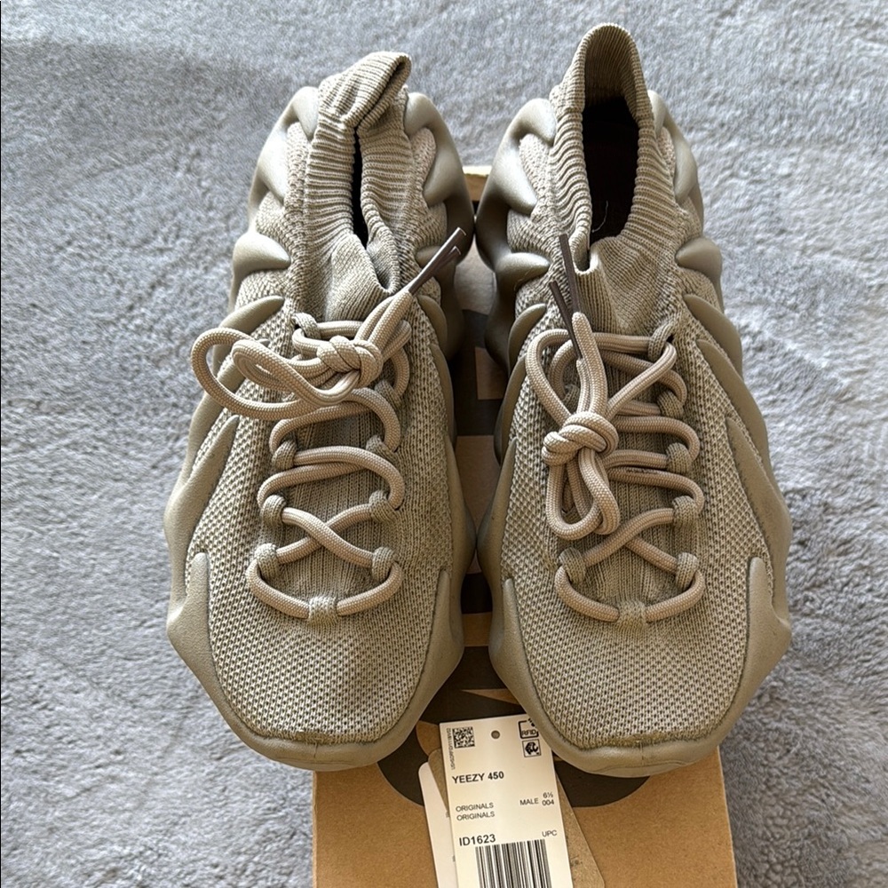 Yeezy 450 Sneakers in Taupe